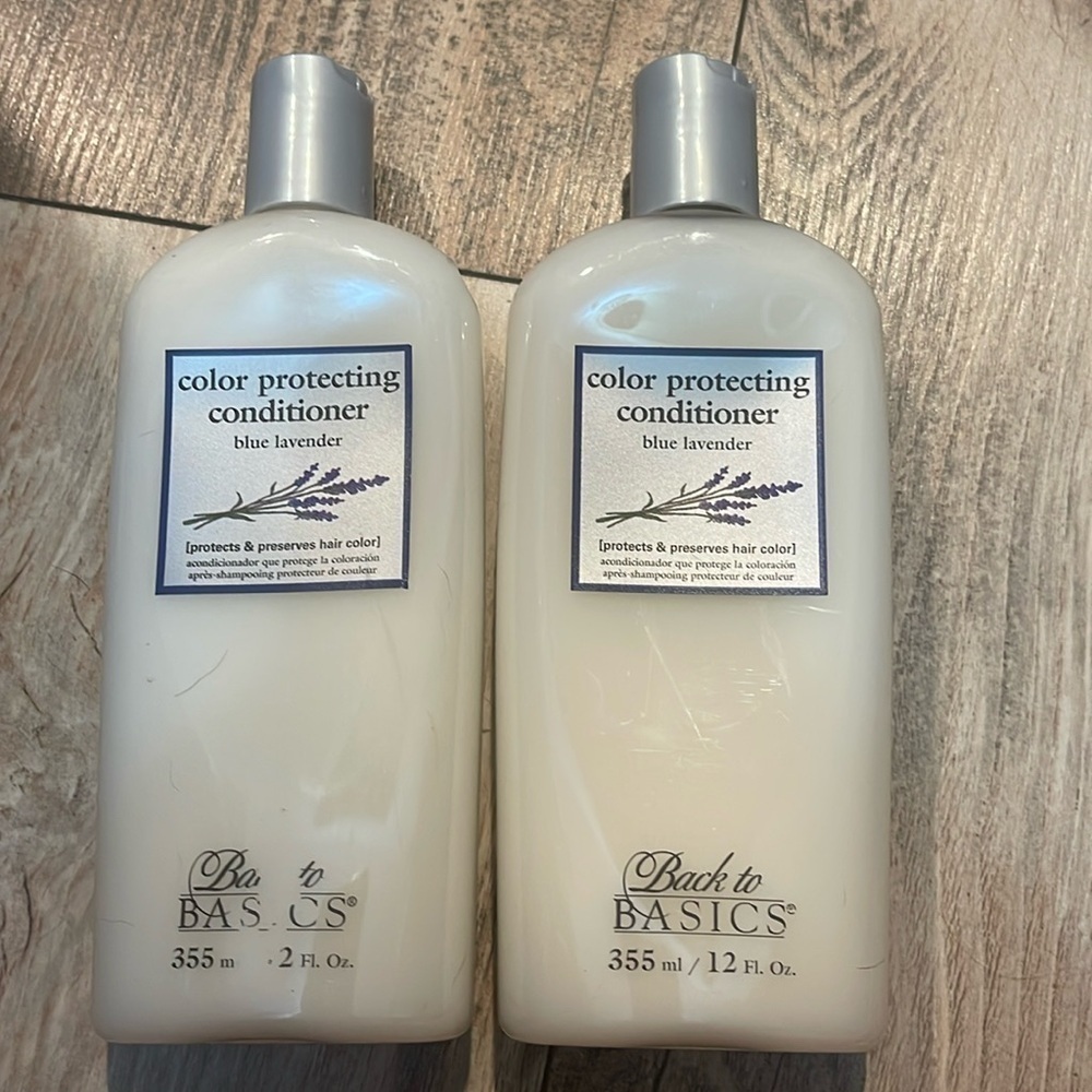NEW Lot of 2 Back To Basics Condition Blue Lavender Discontinued Professional